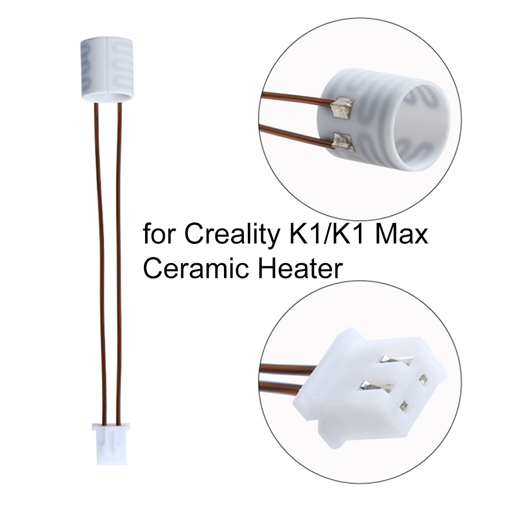Ceramic Heat Emitter - Voor Creality K1/K1 Max Thermistor Keramische