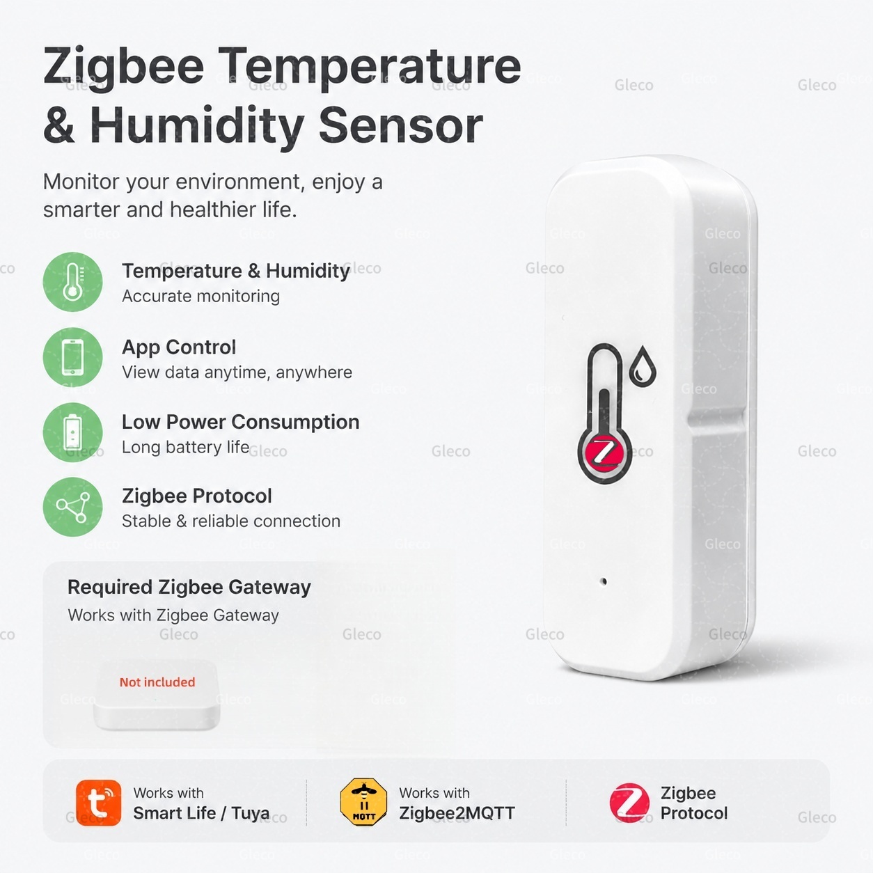 Tuya Zigbee 3.0 Temperatuur- e - Digital Hygrometer Probe recensie en prijs